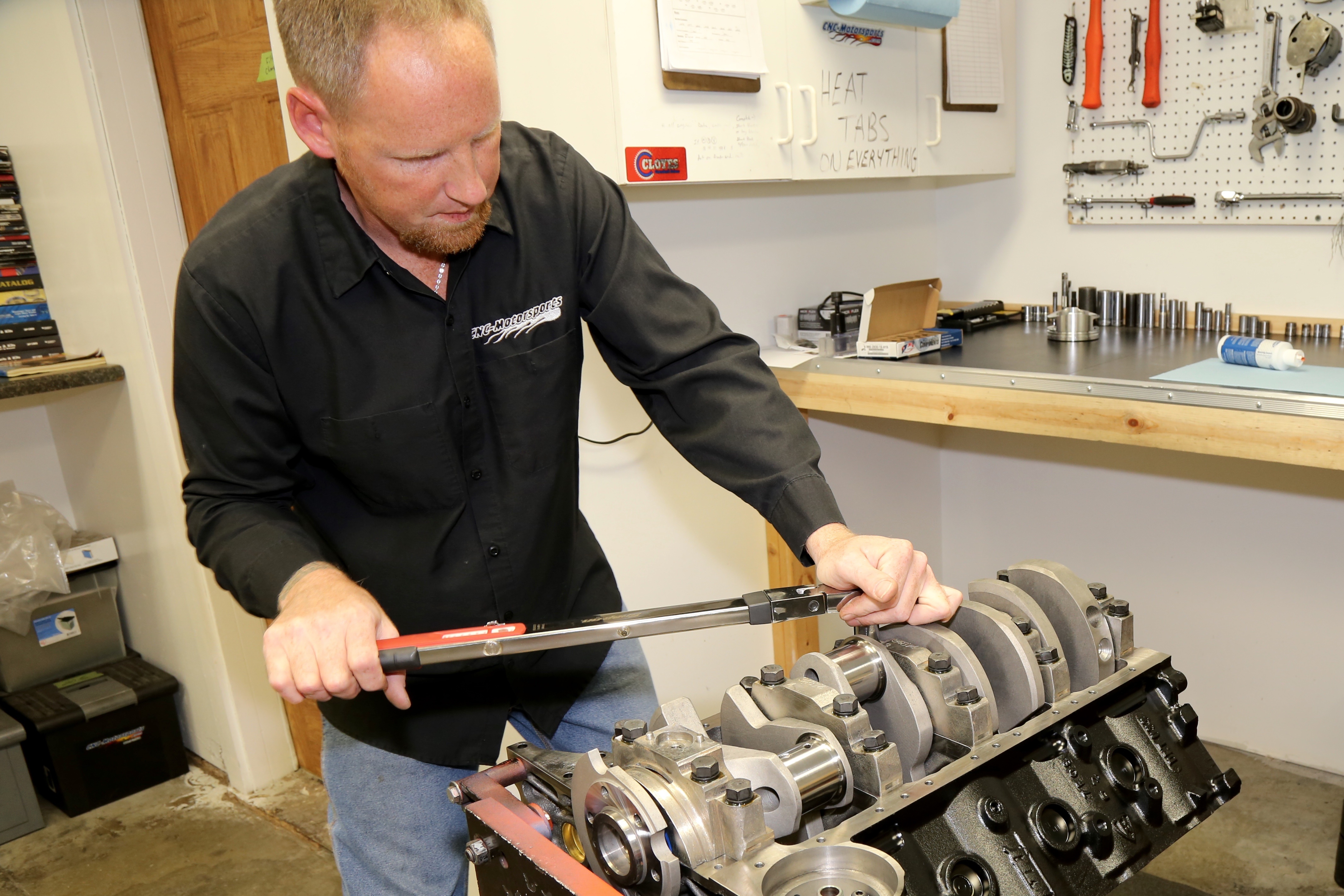 Pump Gas Monster: CNC Motorsports Builds a 582ci BBC Bottom